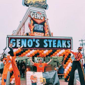 Geno's Steaks Building
