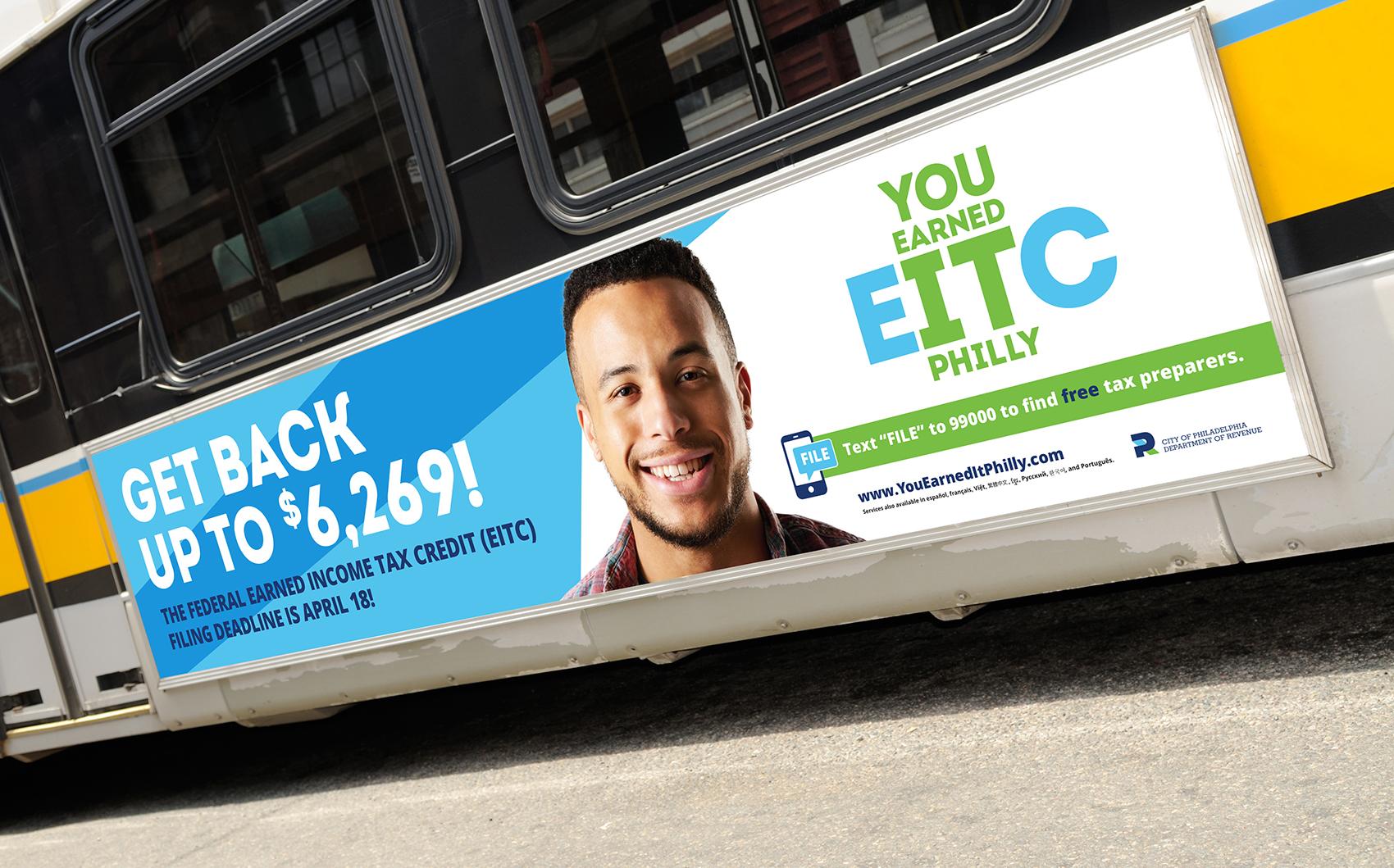 Transit bus side
