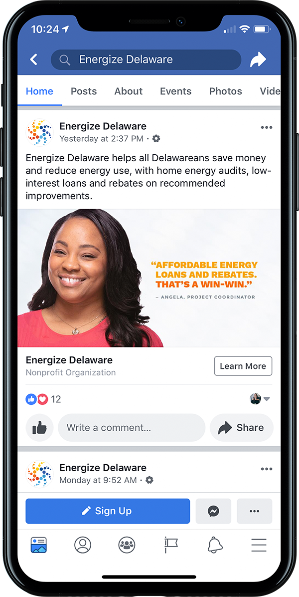 Facebook Newsfeed ads