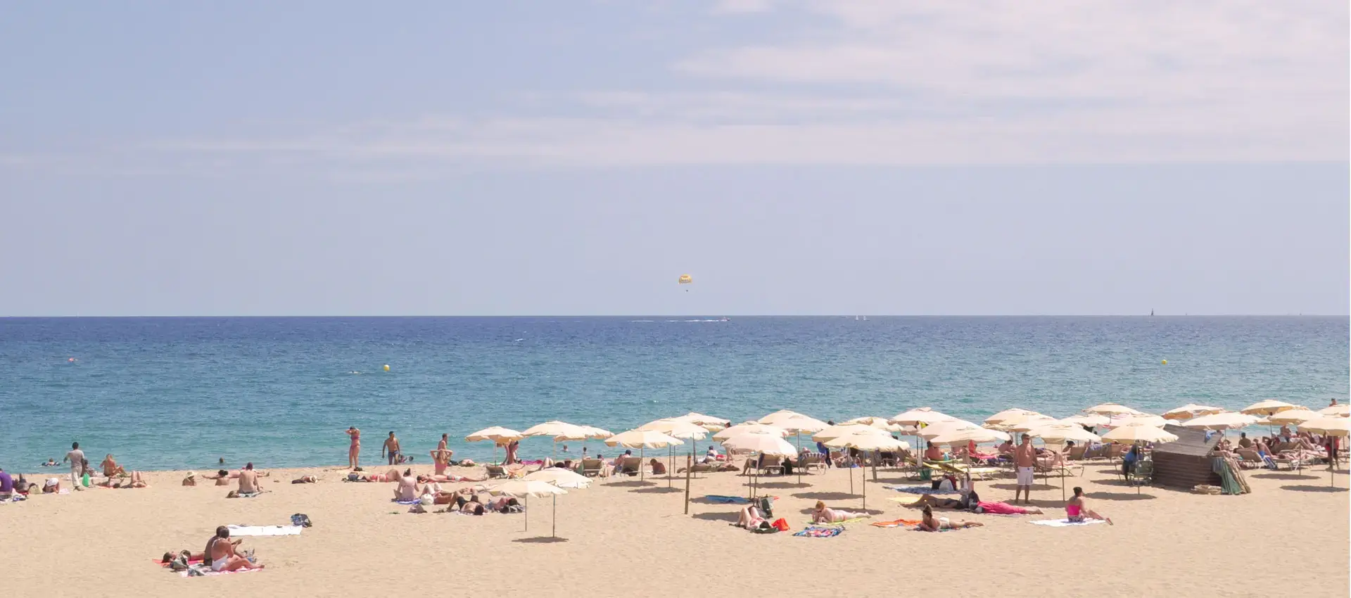 People on the beach