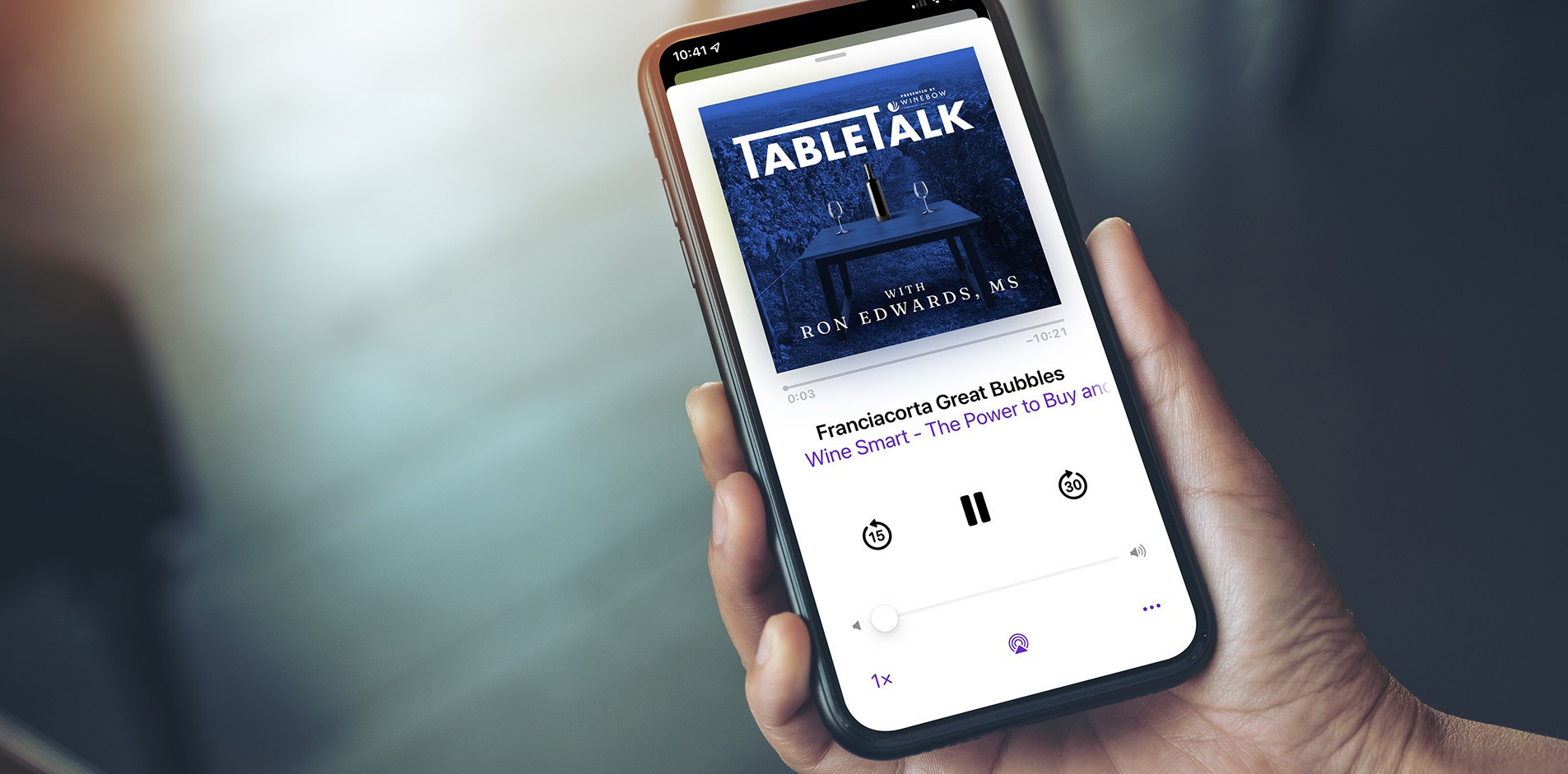 Winebow podcast ad