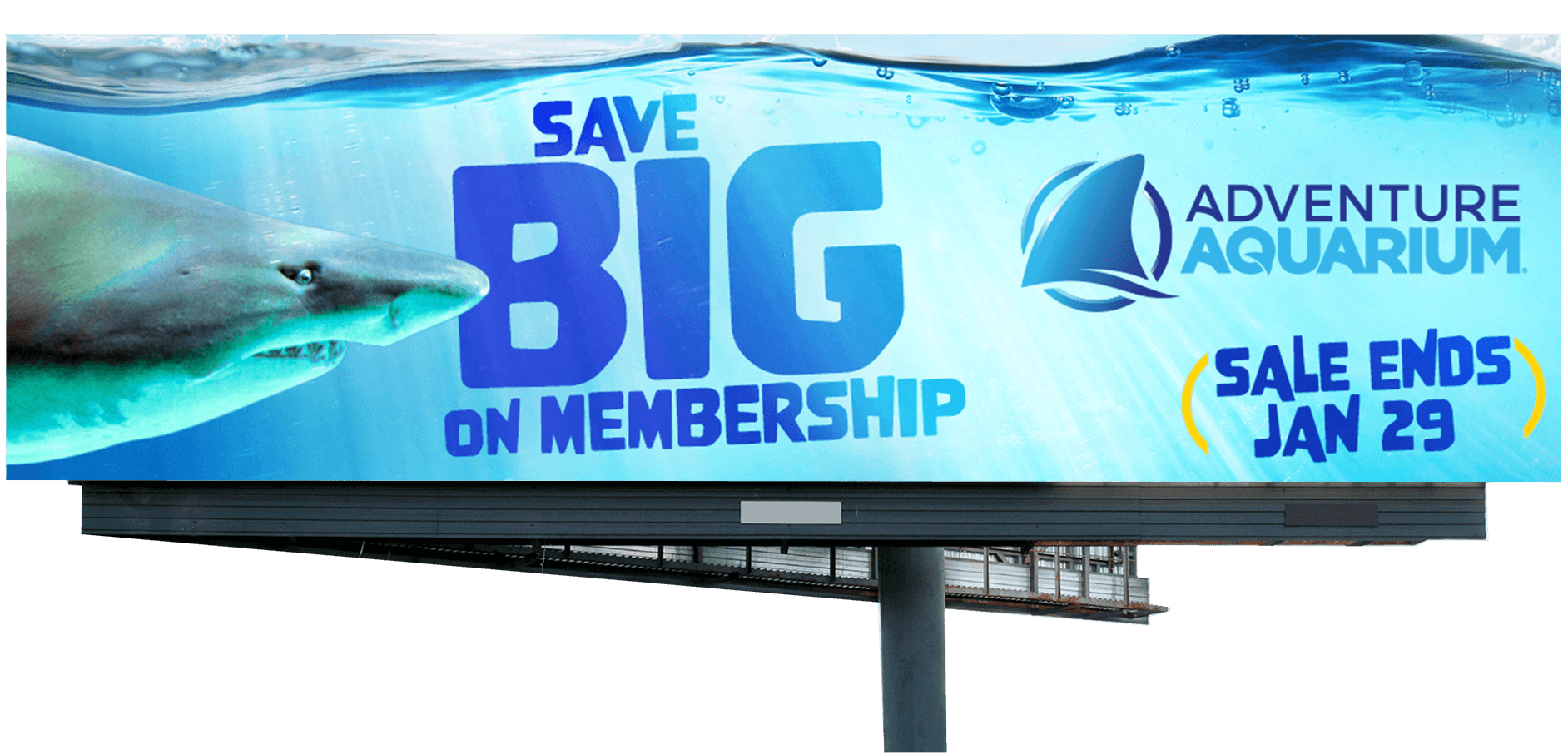 Adventure Aquarium Billboard